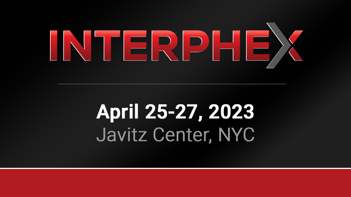 Connect with Ackley in New York at INTERPHEX! • Ackley Machine Corp